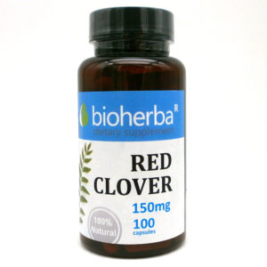 БИОХЕРБА ЧЕРВЕНА ДЕТЕЛИНА КАПСУЛИ 150МГ. * 100 (BIOHERBA RED CLOVER) | Цена и Информация